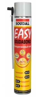 Клей строительный полиуретановый "Soudal" SOUDABOND Easy 750 мл