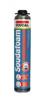 Монтажная пена пистолетная "Soudal" Soudafoam PROFESSIONAL 60 750 мл